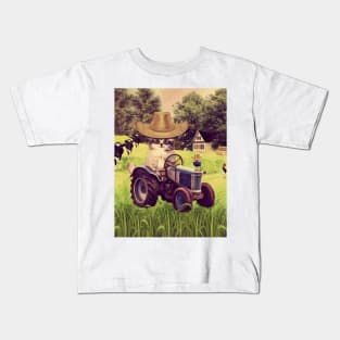 Support your Local Farmer Kids T-Shirt